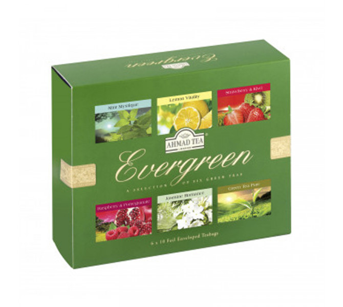 Coffrets thé vert - Evergreen - carton de 8