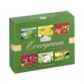 Coffrets thé vert - Evergreen - carton de 8