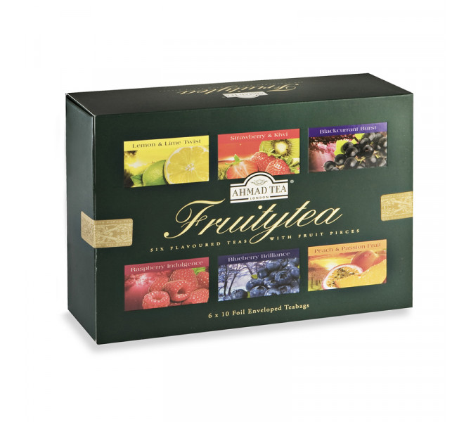 Coffrets thé noir aromatisé - Fruitytea - carton de 8