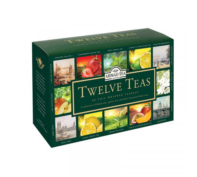 Coffret Twelves teas - carton de 8