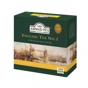 Thé noir English Tea N°1 - boite de 100 sachets - cartons de 12
