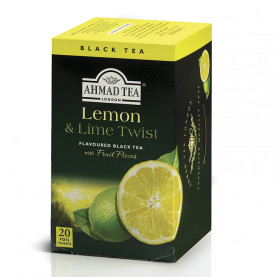 Thé noir Citron Citron Vert - boite de 20 sachets - cartons de 6