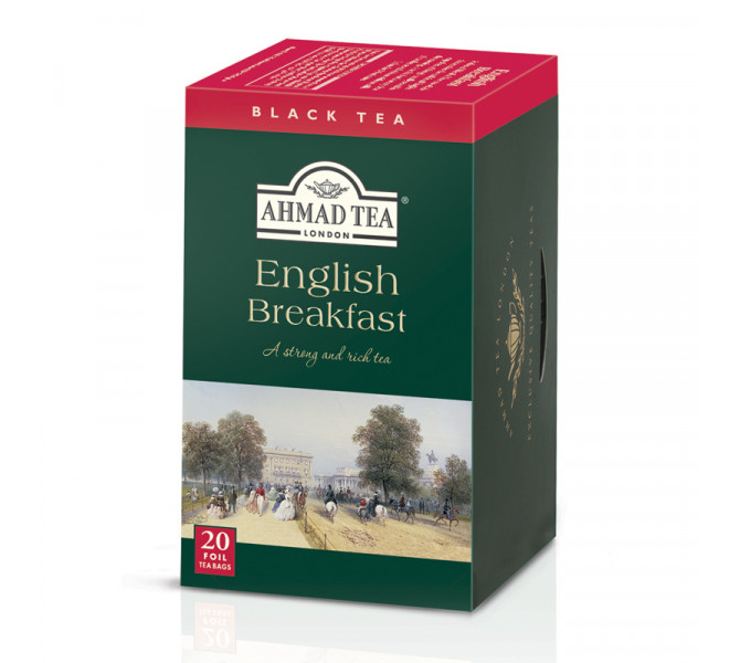 Thé noir English Breakfast - boite de 20 sachets - cartons de 6