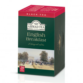 Thé noir English Breakfast - boite de 20 sachets - cartons de 6