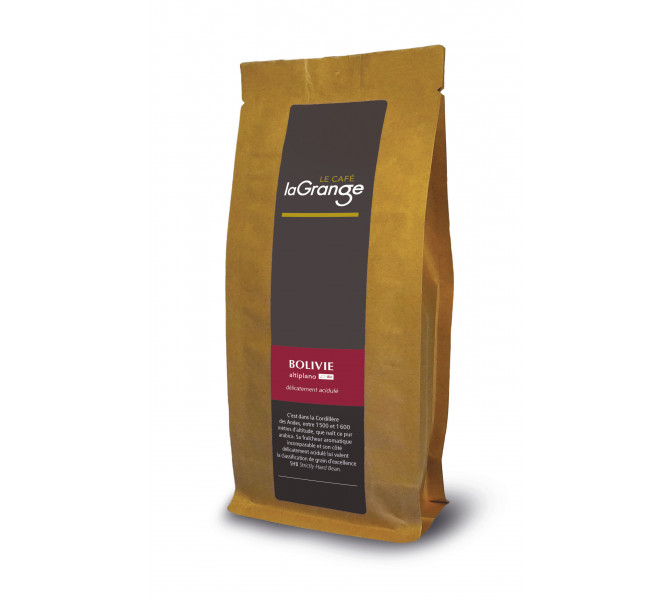 Cafe grain- bolivie altiplano BIO - 5 sachets de 250g