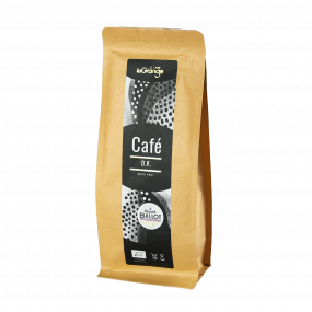 Café grain - D.K. mais vrai Bio- MOF - 5 sachets de 200g