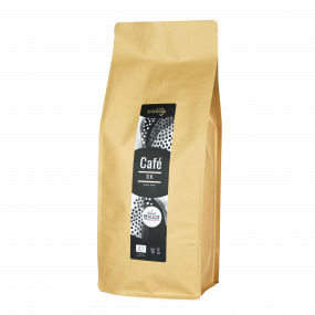 Café grain - D.K. mais vrai Bio- MOF - 5 sachets de 800g
