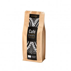 Café grain - Ethiopie Bio - Tesfa atekoret - MOF - 5 sachets de 200g