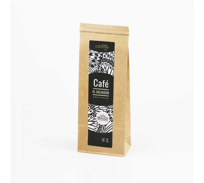 Sachet barrette kraft - 250 gr - x20 - El Salvador Miel du volcan
