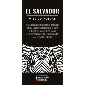Etiquette silo à café - El Salvador