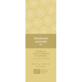 Aimant/sticker - Simplement camomille BIO