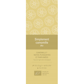 Aimant/sticker - Simplement camomille BIO