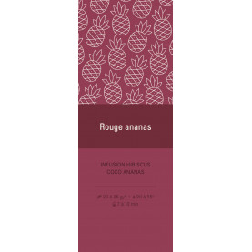 Aimant - Rouge Ananas