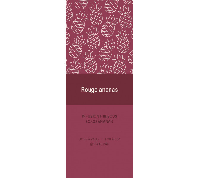 Aimant - Rouge Ananas