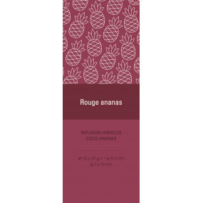 Aimant - Rouge Ananas