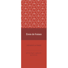 Aimant - Envie de fraise