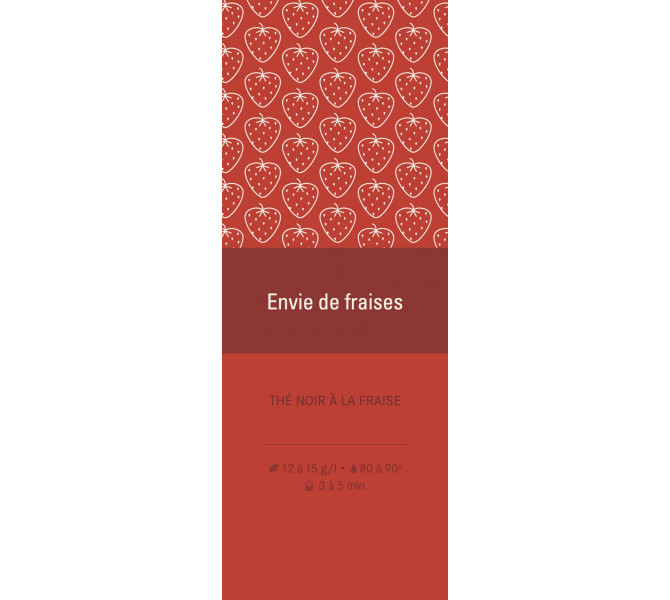 Aimant - Envie de fraise