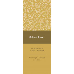 Aimant - Golden flower