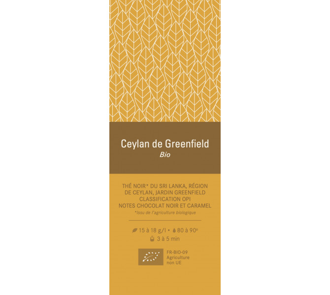 Aimant - Ceylan de Greenfield BIO