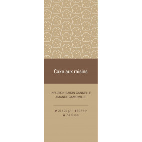 Aimant - Cake aux raisins