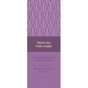Aimant - Yaourt aux fruits rouges