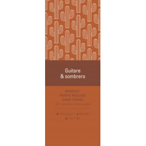 Aimant - Guitare & sombrero