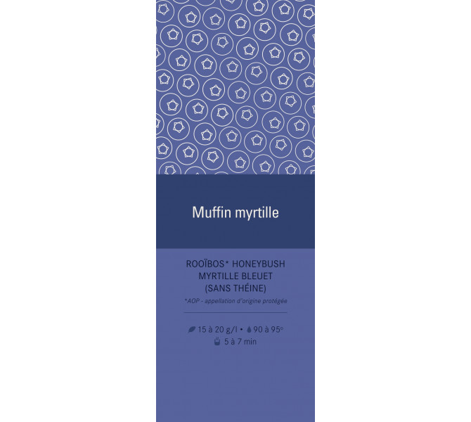 Aimant - Muffin myrtille