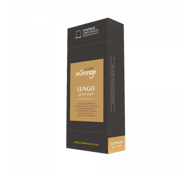 Lungo grand angle - Café Capsules laGrange pour les professionnels