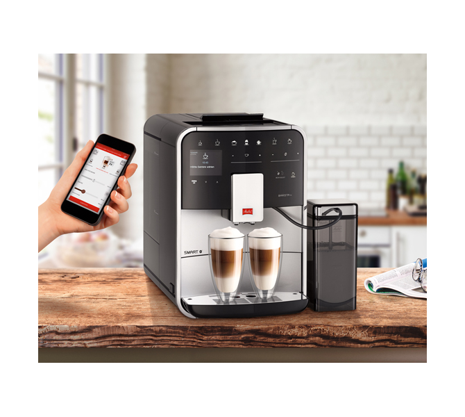 Melitta - Cafetière Barista TS Smart Argent F850-101 - laGrange