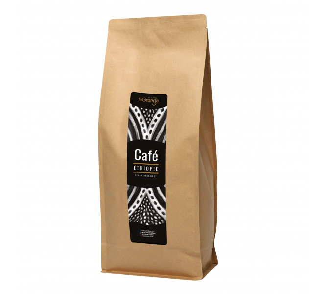 Café grain - Ethiopie - Tesfa atekoret - MOF - 5 sachets de 800g