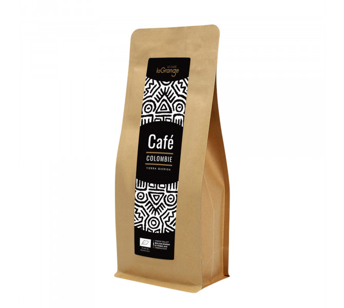 Café grain - Colombie Bio - Tierra Querrida - MOF - 5 sachets de 200g