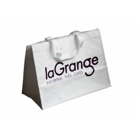 Sac réutilisable blanc laGrange - lot de 10
