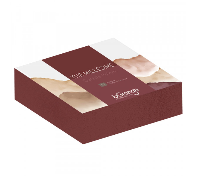 Galette Pu'Erh - Thé Millésimé Bio - 100gr - 4 galettes