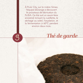 Galette Pu'Erh - Thé Millésimé Bio - 100gr - 4 galettes