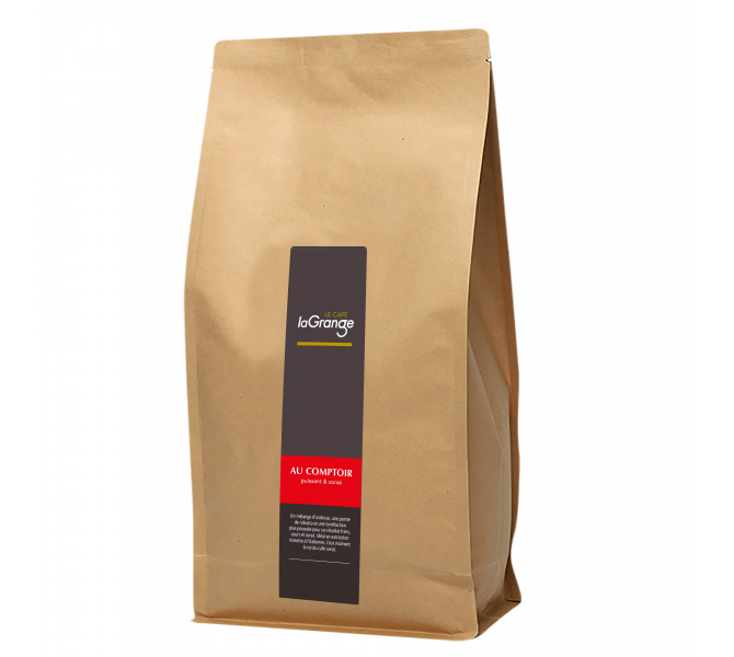 Cafe grain - Au comptoir - 5 sachets de 1Kg