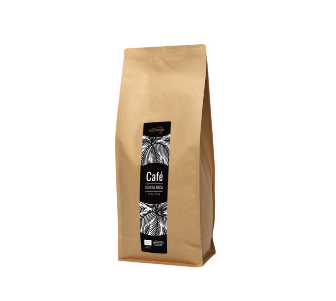 Café grain - Costa Rica - Pura vida - 5 sachets de 800g