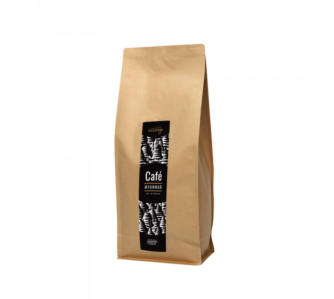 Café grain - Myanmar - Or Birman - 5 sachets de 800g