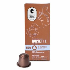 Capsules saveur noisette
