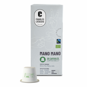 Capsules compostables Mano Mano
