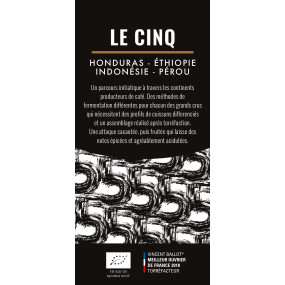 Café grain - Le Cinq Bio - MOF - 3kg