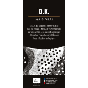 Café grain - D.K. mais vrai Bio- MOF - 3kg