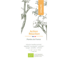 Etiquette Boite vrac - Action Réaction Bio