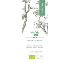 Etiquette Boite vrac - Guérit Tout Bio