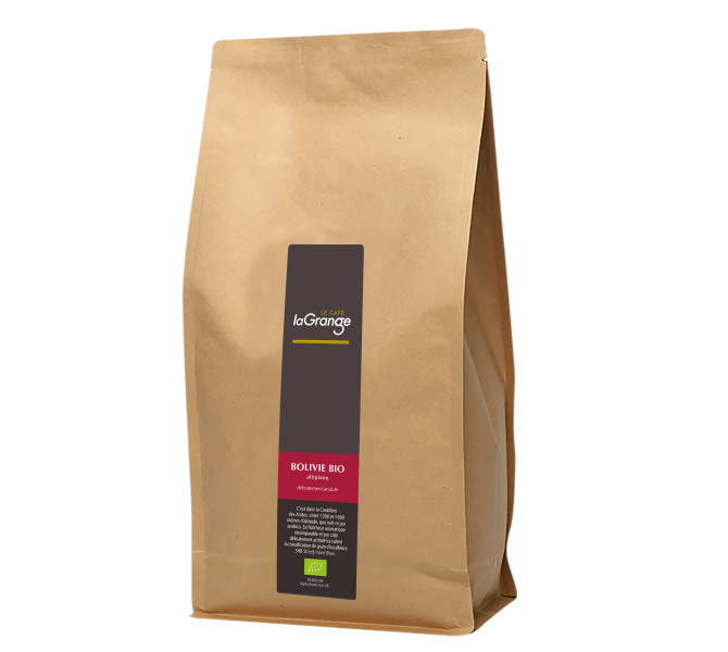 Cafe moulu - bolivie altiplano BIO - 5 sachets de 1Kg