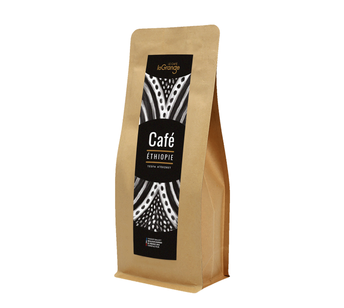 Café moulu - Ethiopie - Tesfa atekoret - MOF - 5 sachets de 200g