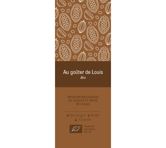 Etiquette Boite vrac - Au goûter de Louis Bio