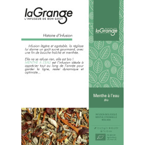 Menthe à l'eau Bio