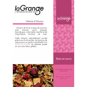 Rose en sucre
