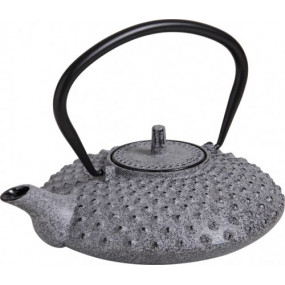 Théière fonte émaillée - gris - 0.8l