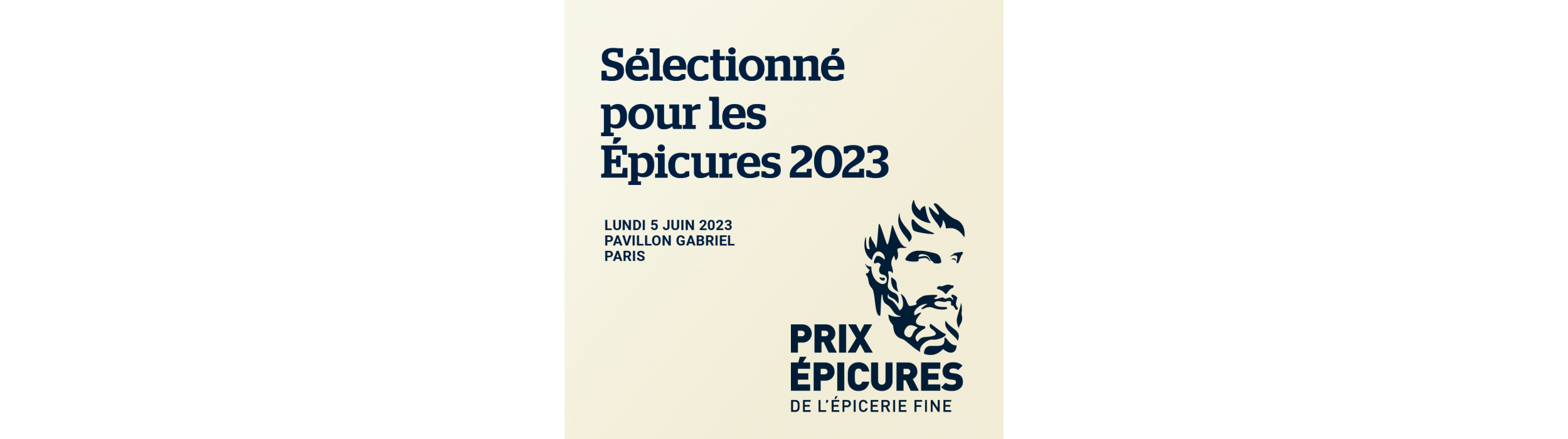 Sélection aux Épicures 